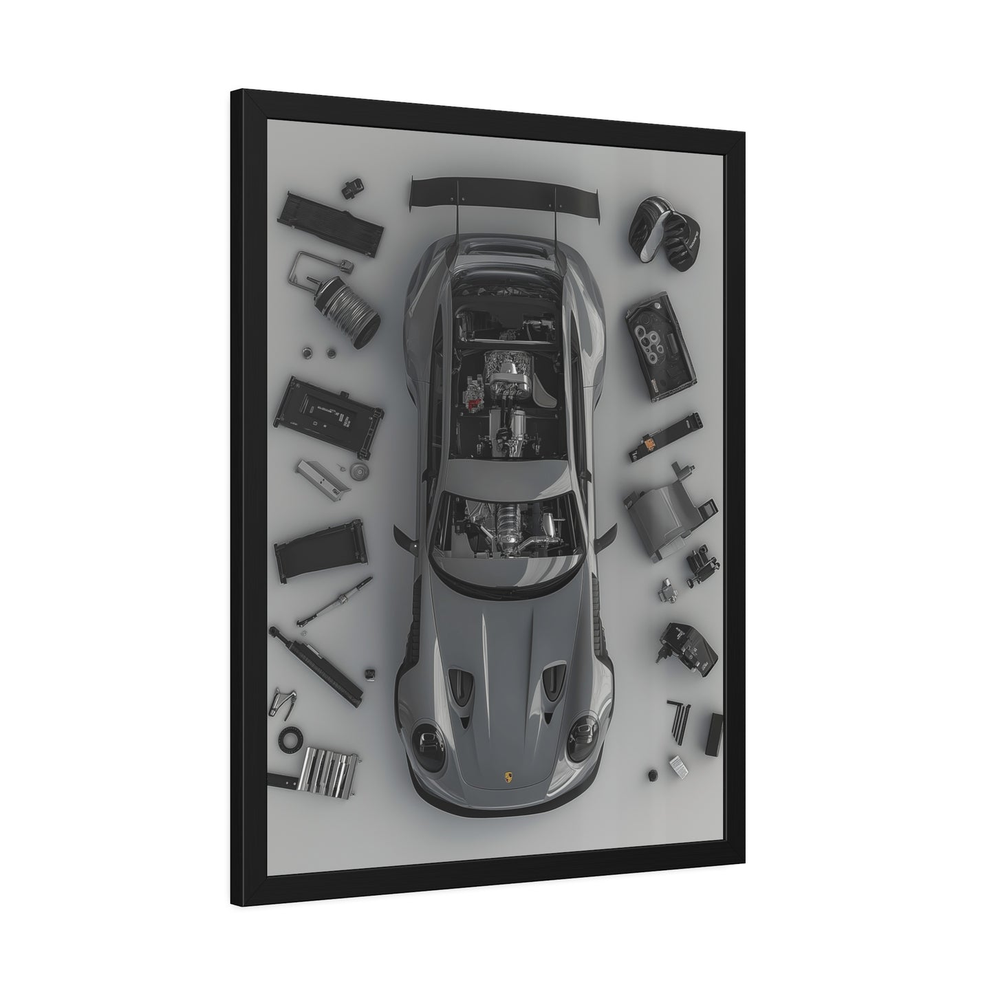 Porsche GT3RS Framed Poster US