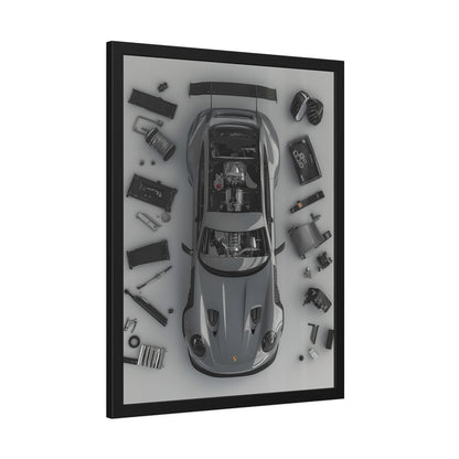 Porsche GT3RS Framed Poster US