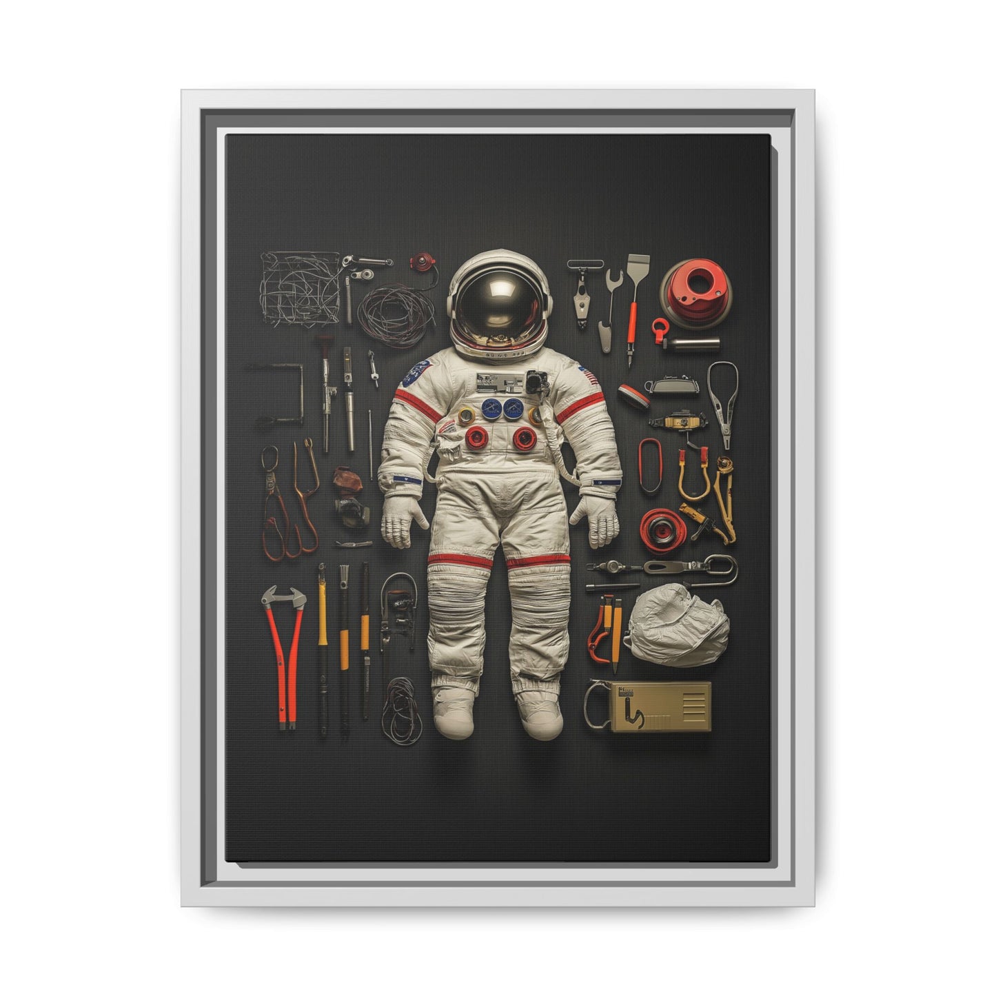 Astronaut Framed Canvas