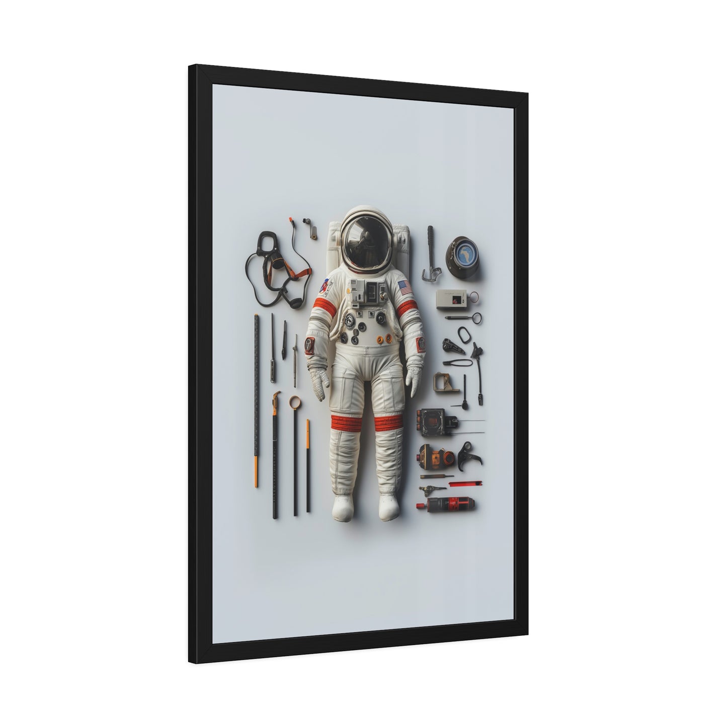 Astronaut Apollo Framed Poster US