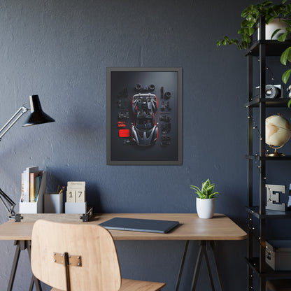 Senna Framed Poster US