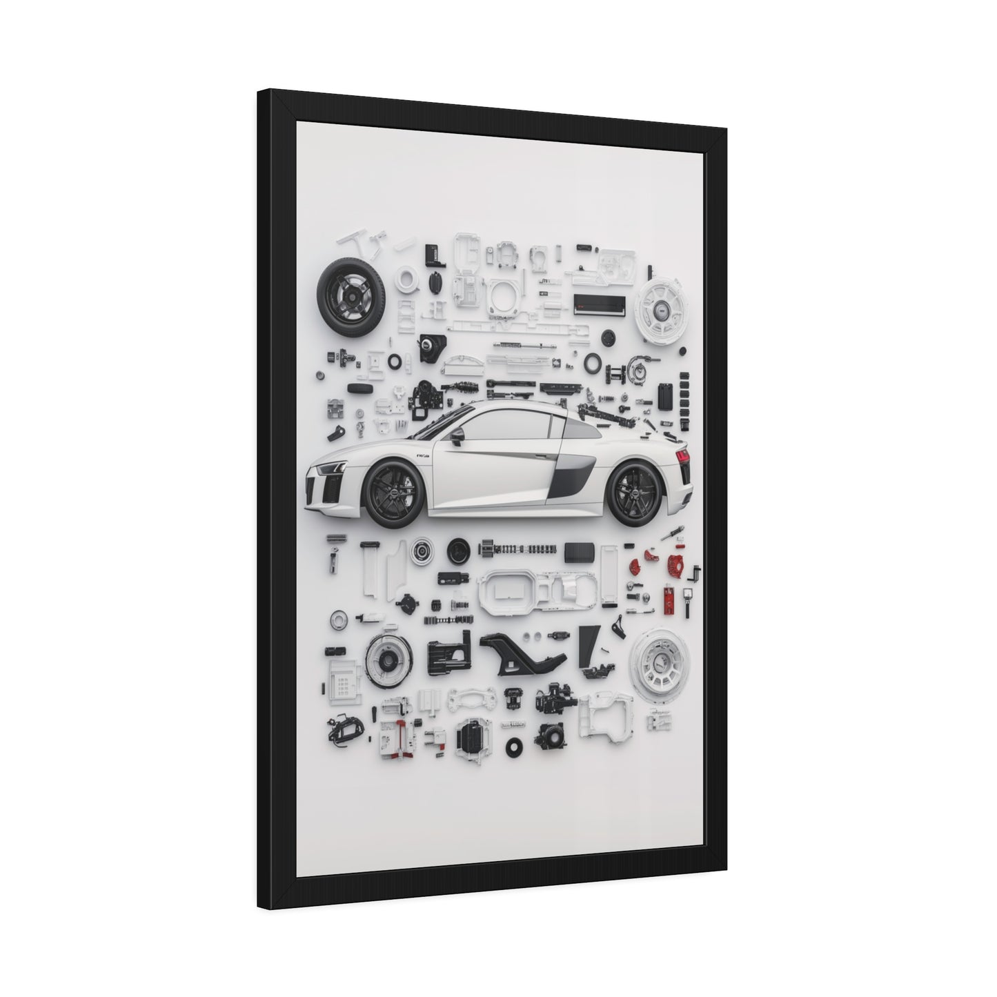 Audi R8 Framed Poster US