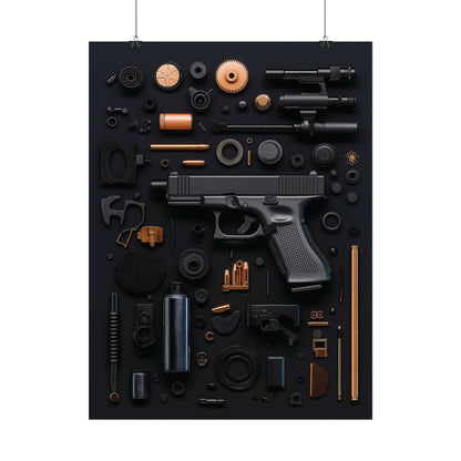 Black Gun_Art Rolled Poster