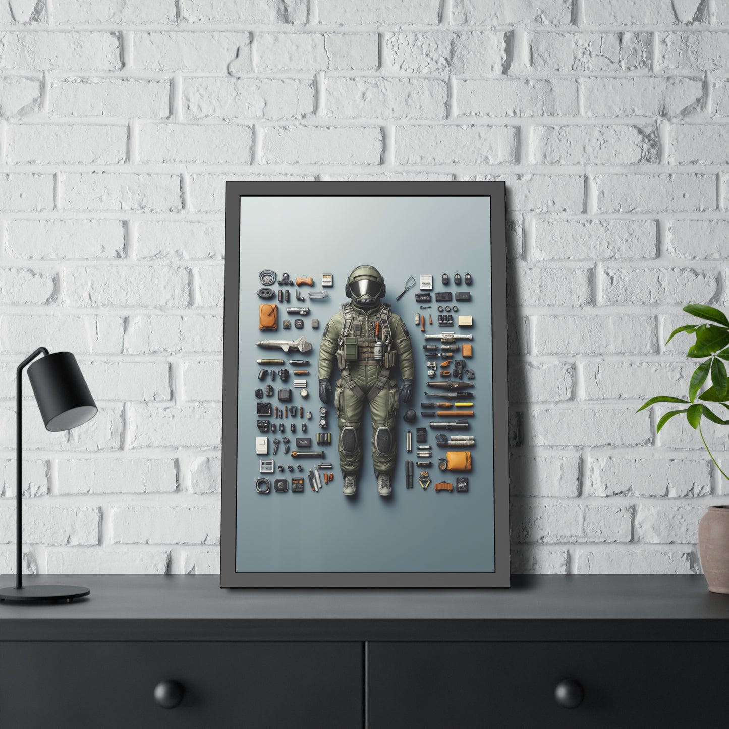 Pilot Framed Poster US