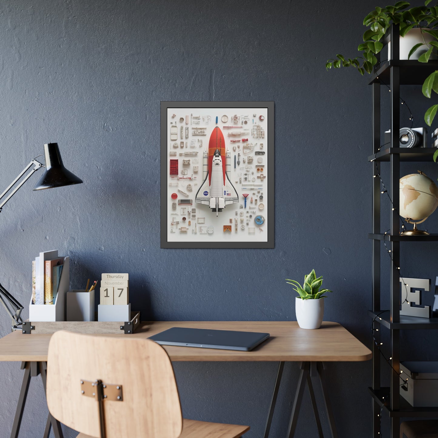 Shuttle Framed Poster US