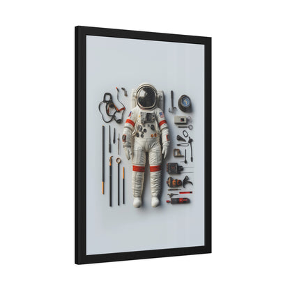 Astronaut Apollo Framed Poster US