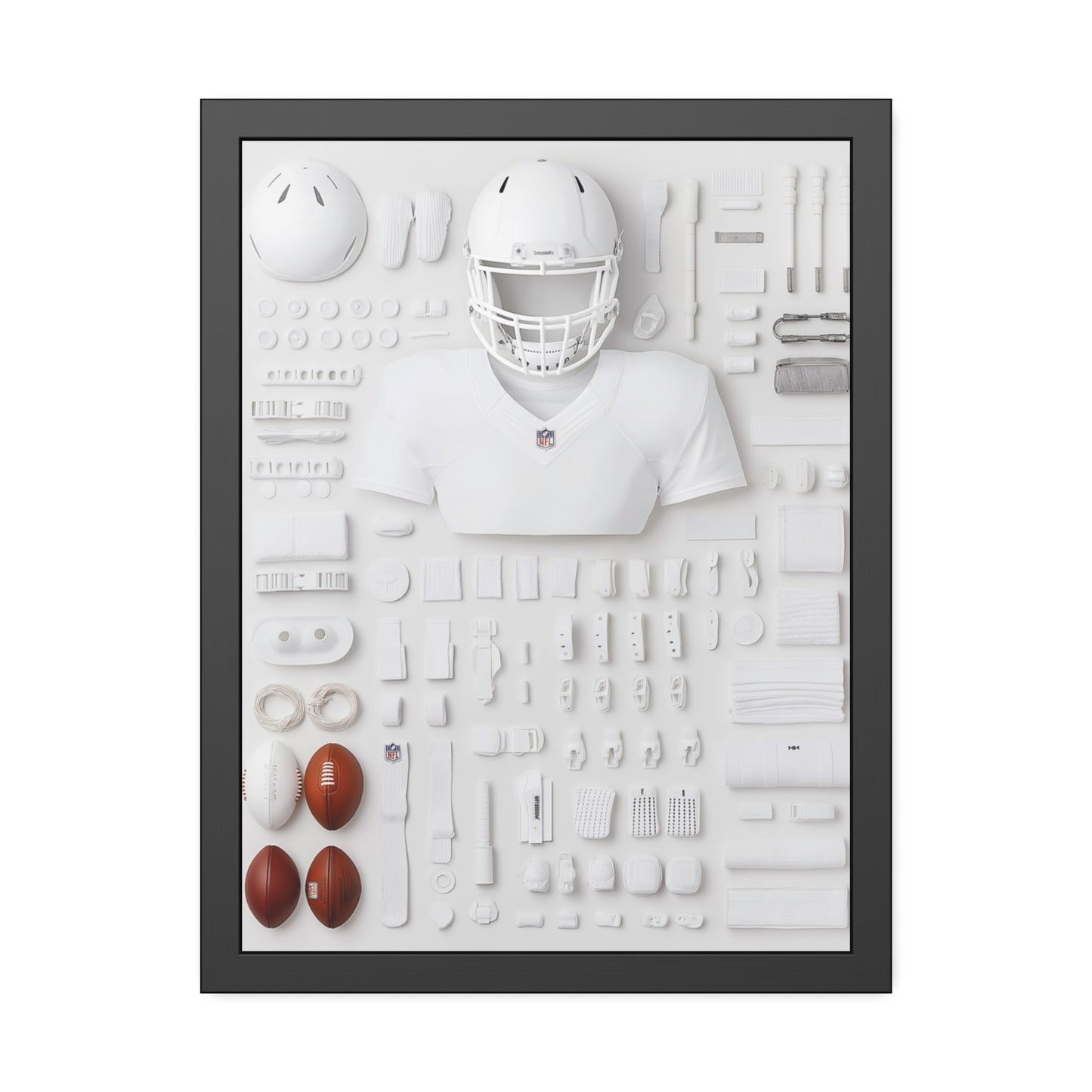 American Football Framed Poster US