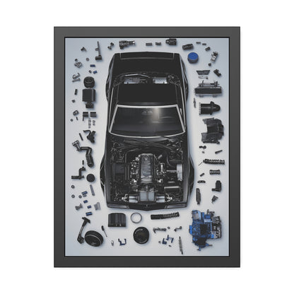 Chevrolet Chevelle SS Framed Poster US