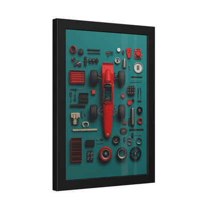 F1 Classic Framed Poster US