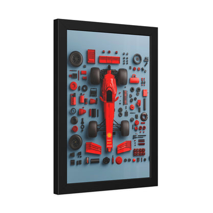 F1 Framed Poster US