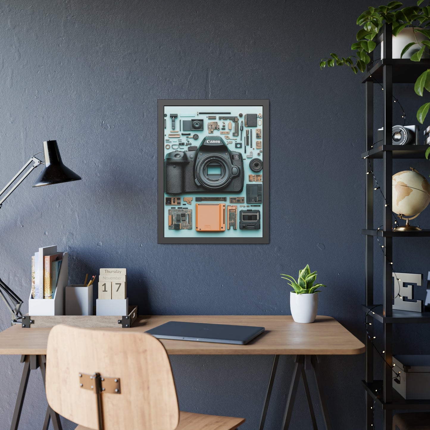Canon Camera Framed Poster US