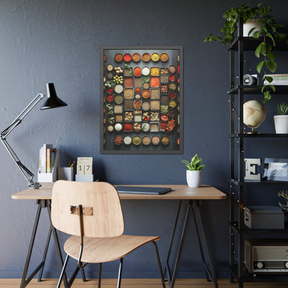 Ingredients Framed Poster US