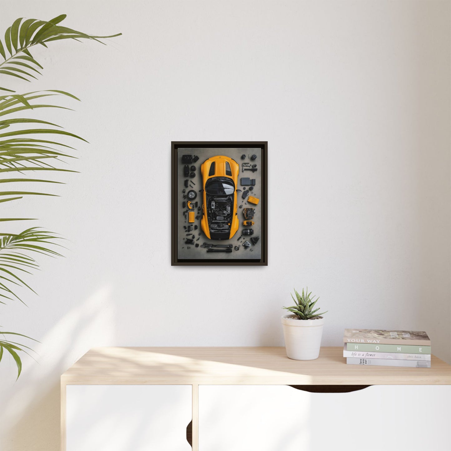 AMG GT Black Series Framed Canvas