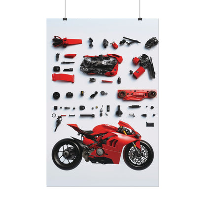 Ducati Rolled Poster