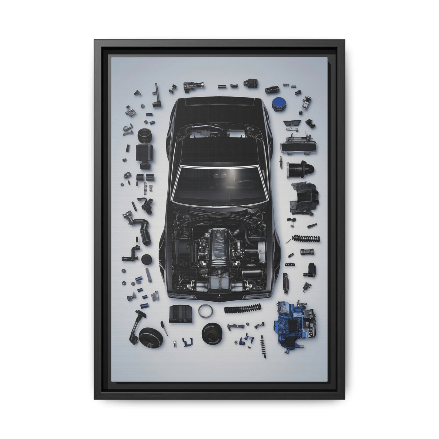 Chevrolet Chevelle SS Framed Canvas