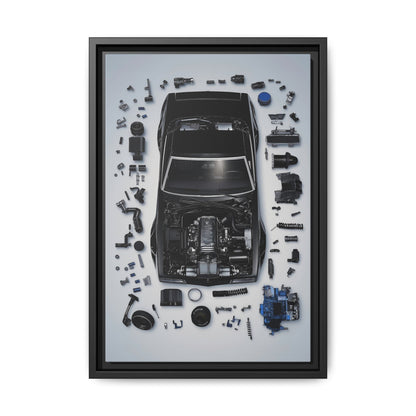 Chevrolet Chevelle SS Framed Canvas