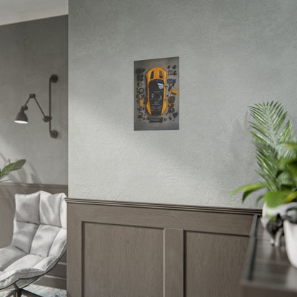 AMG GT Black Series Rolled Poster