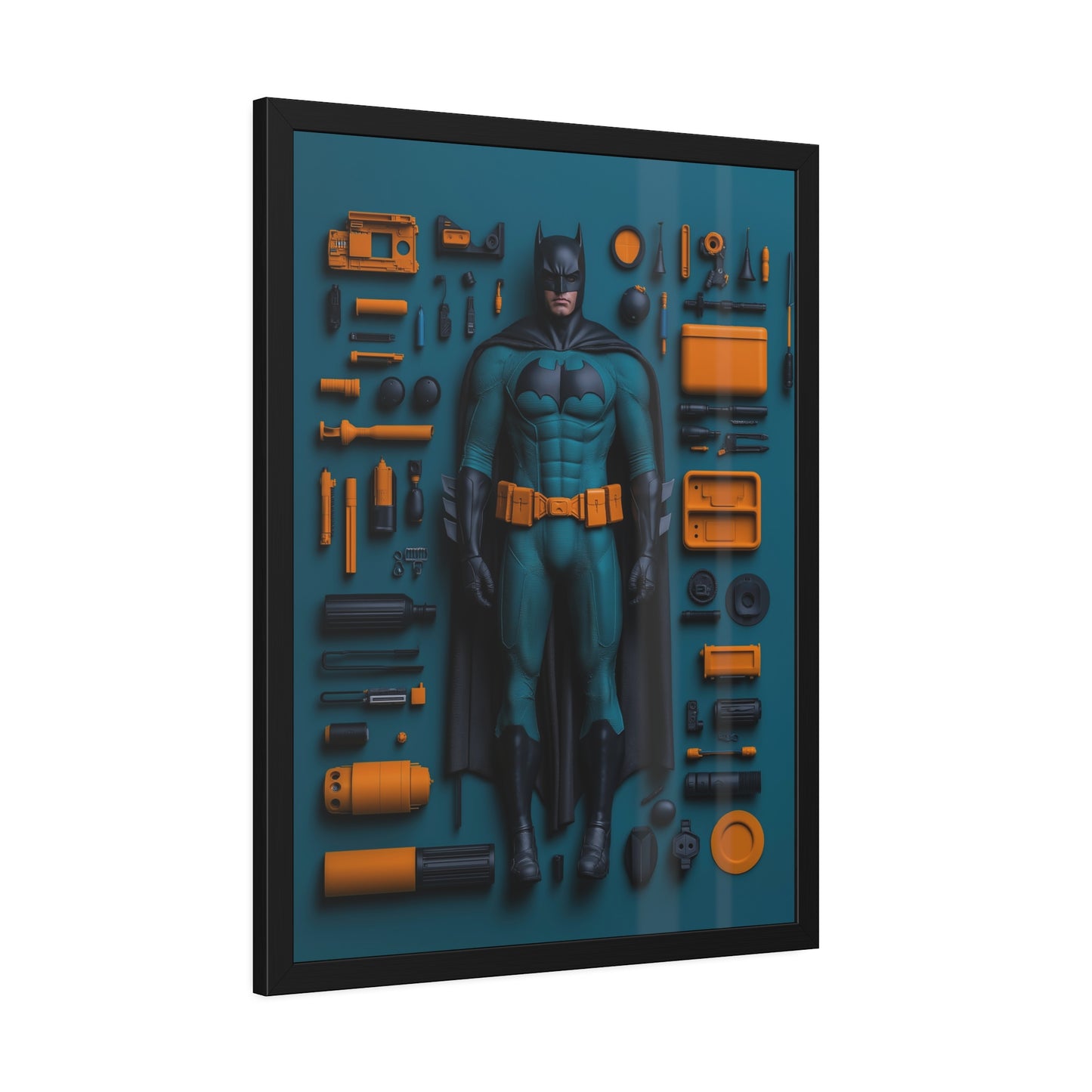 Bat man Framed Poster US