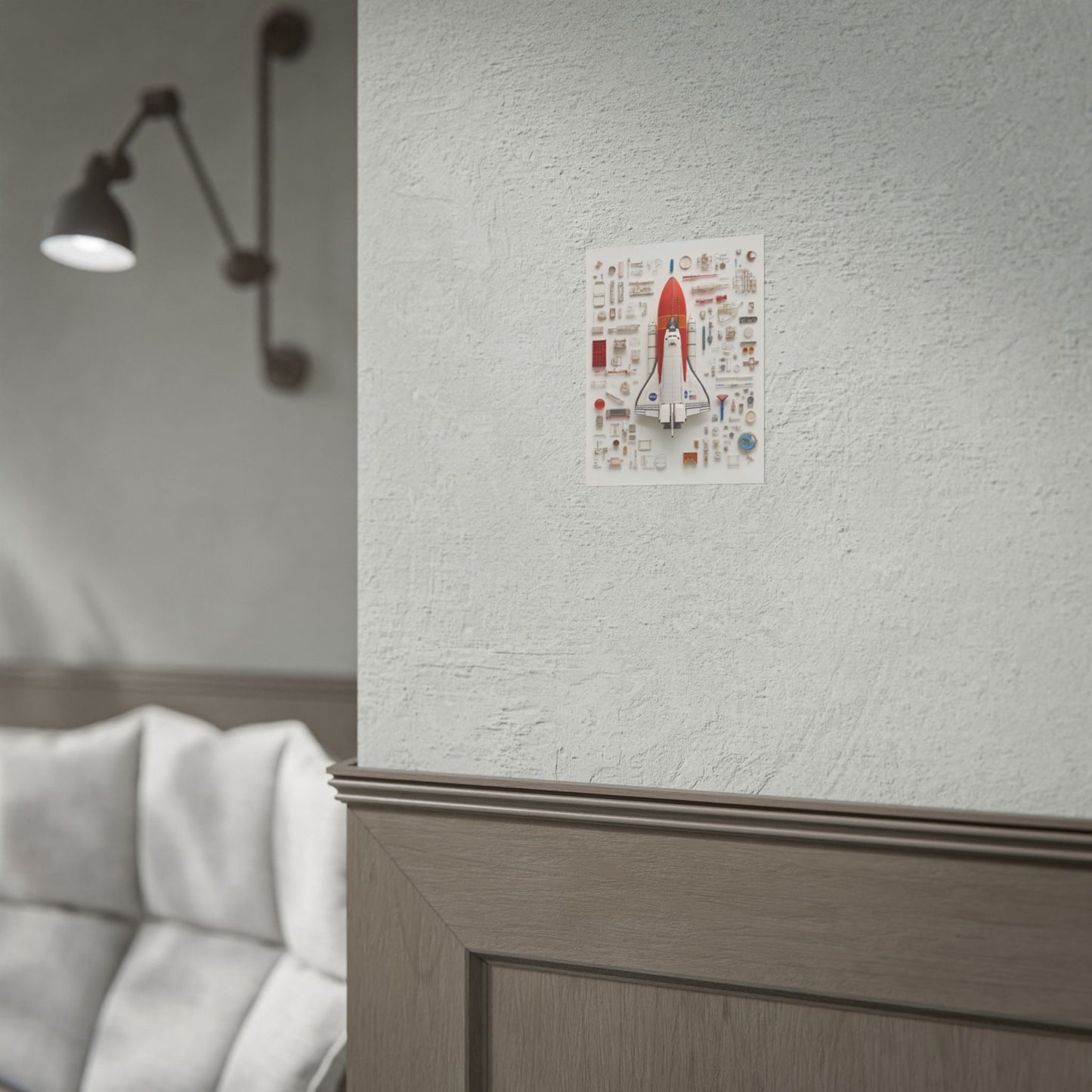 Shuttle Rolled Poster