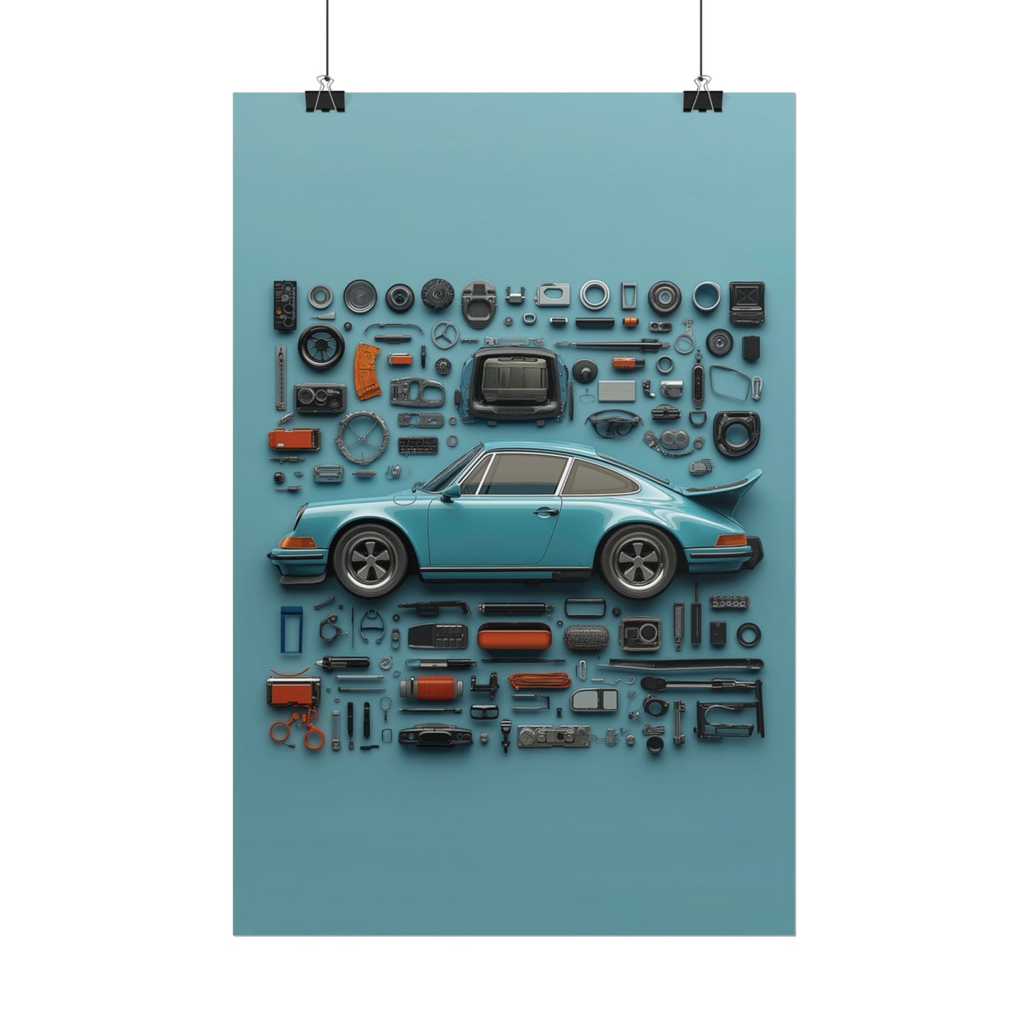 Porsche 911 G Classic Rolled Poster