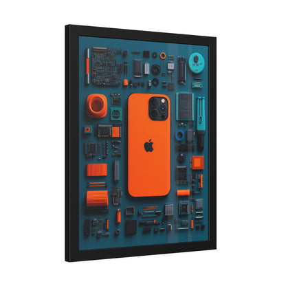 Phone Framed Poster US