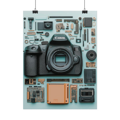 Canon Camera Rolled Poster