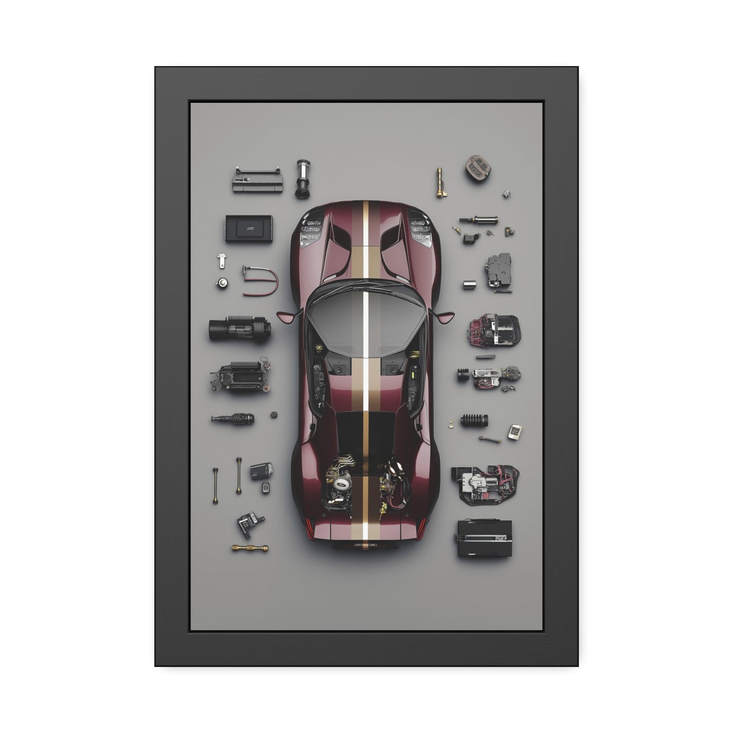 Ford GT Framed Poster US