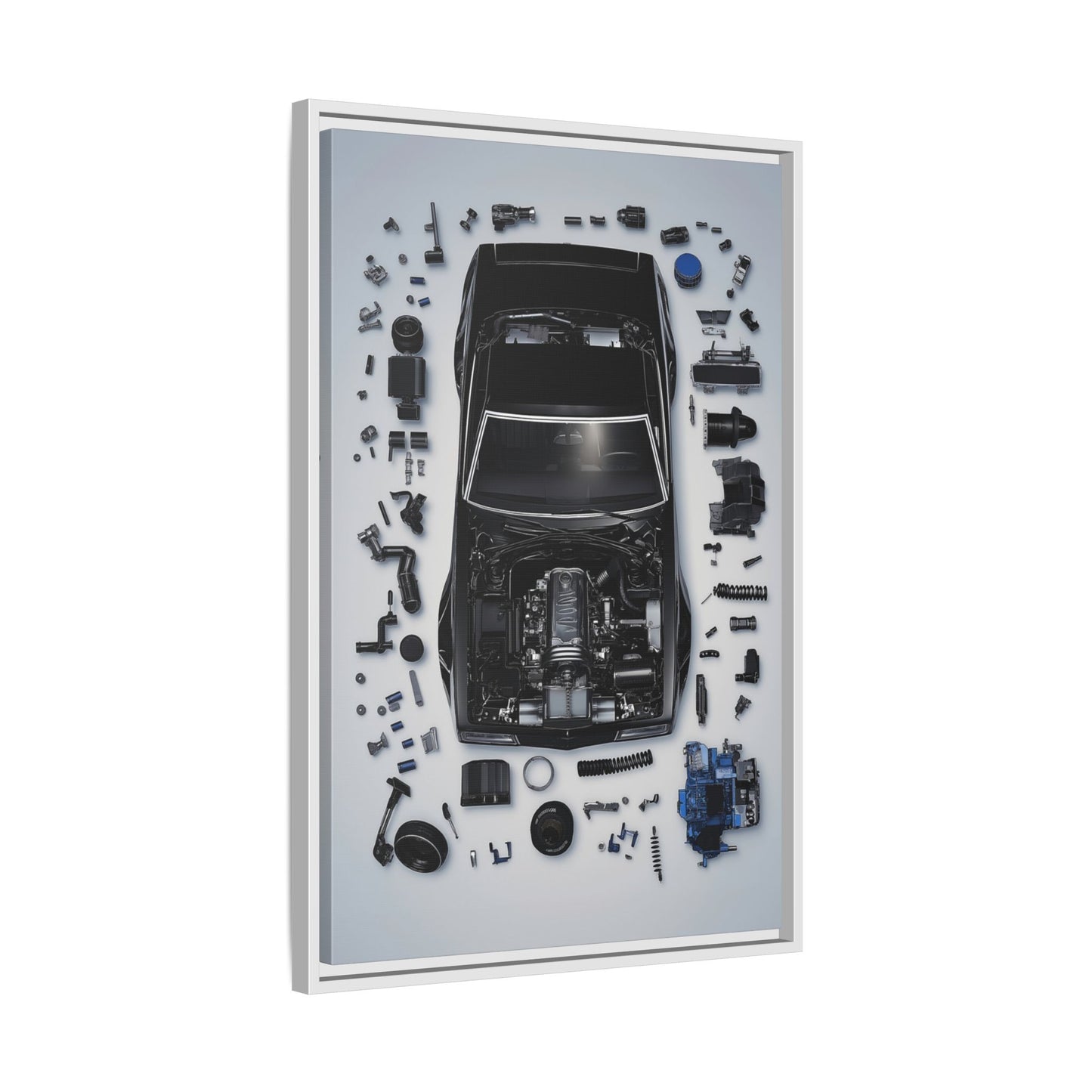 Chevrolet Chevelle SS Framed Canvas