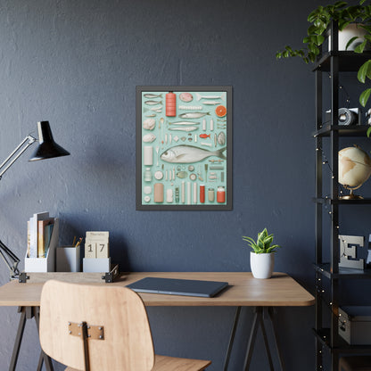 Fish Framed Poster US