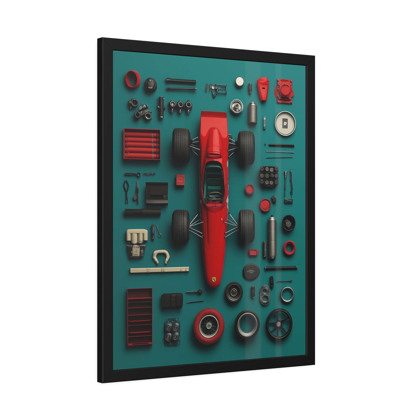 F1 Classic Framed Poster US