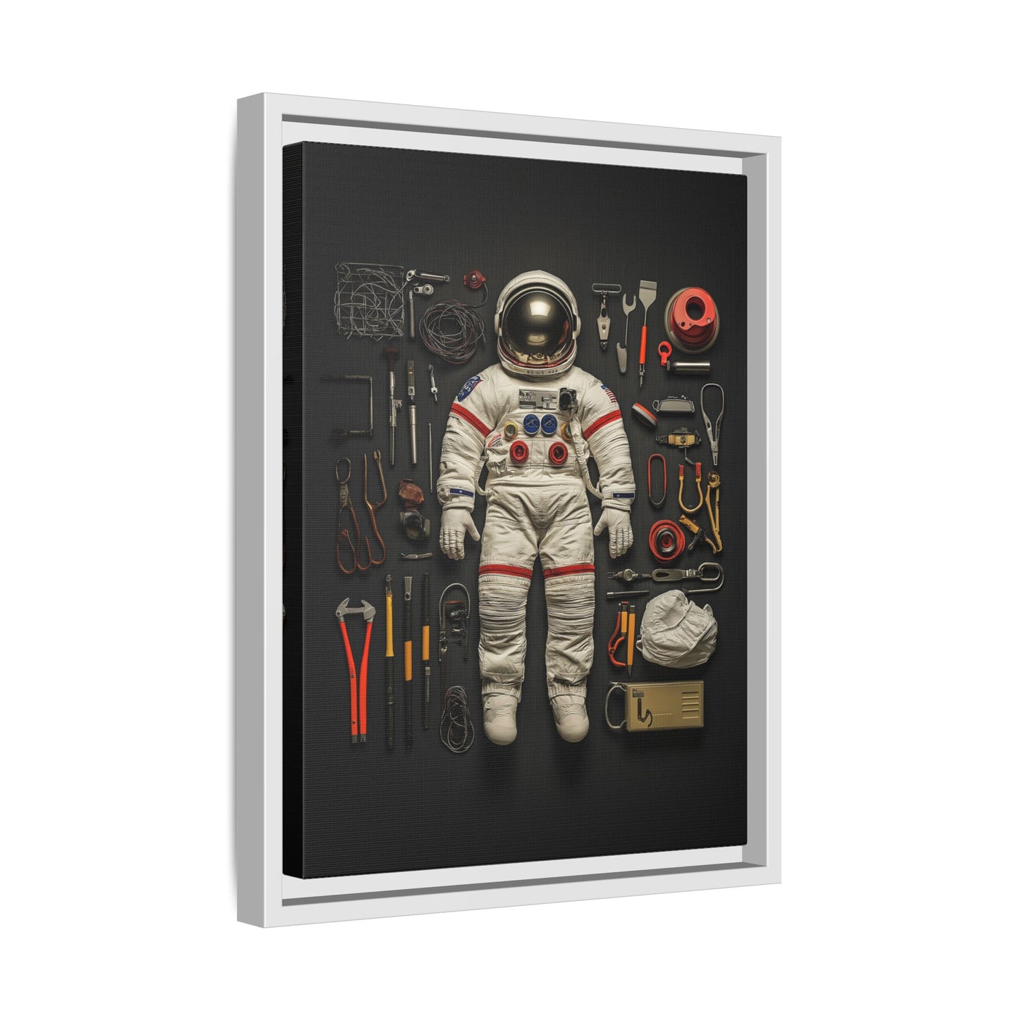 Astronaut Framed Canvas