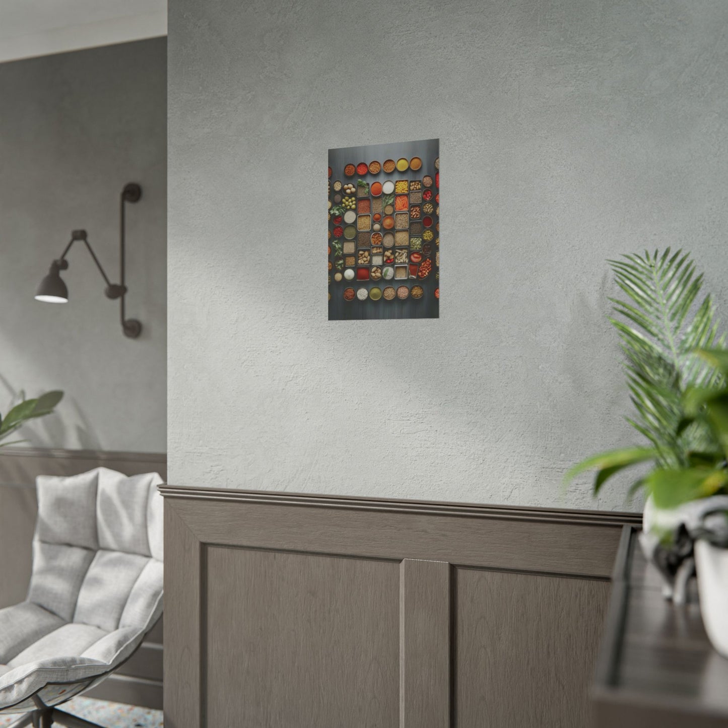 Ingredients Rolled Poster