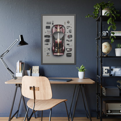 Ford GT Framed Poster US