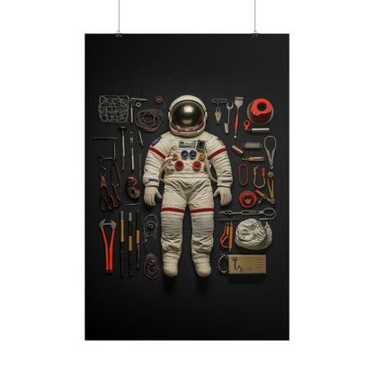 Astronaut Rolled Poster