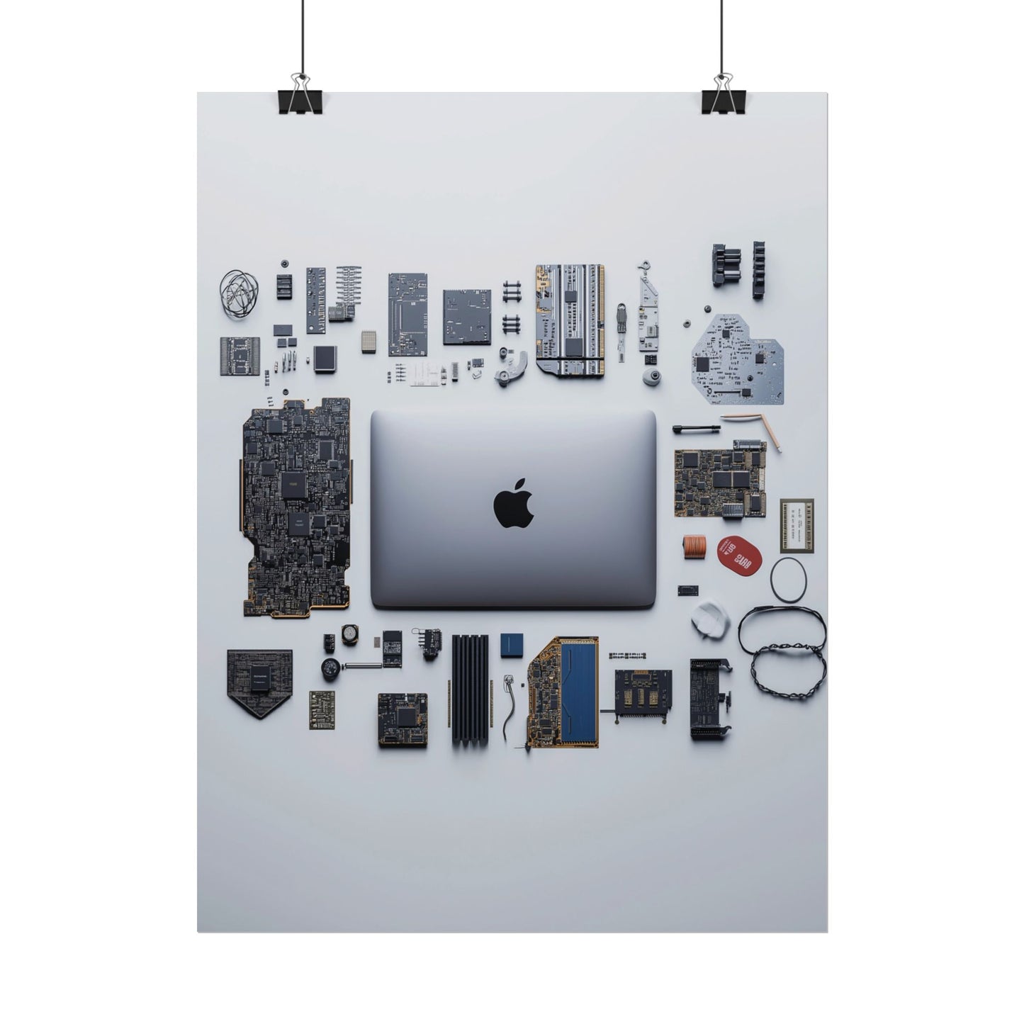 Grey Mac Rolled Poster