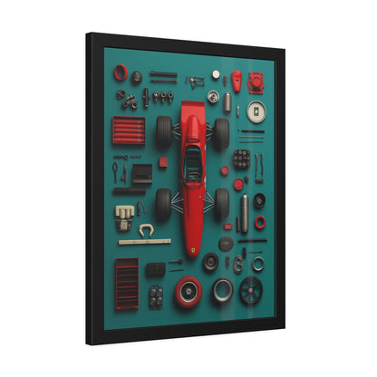 F1 Classic Framed Poster US