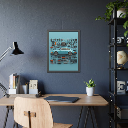 Porsche 911 G Classic Framed Poster US