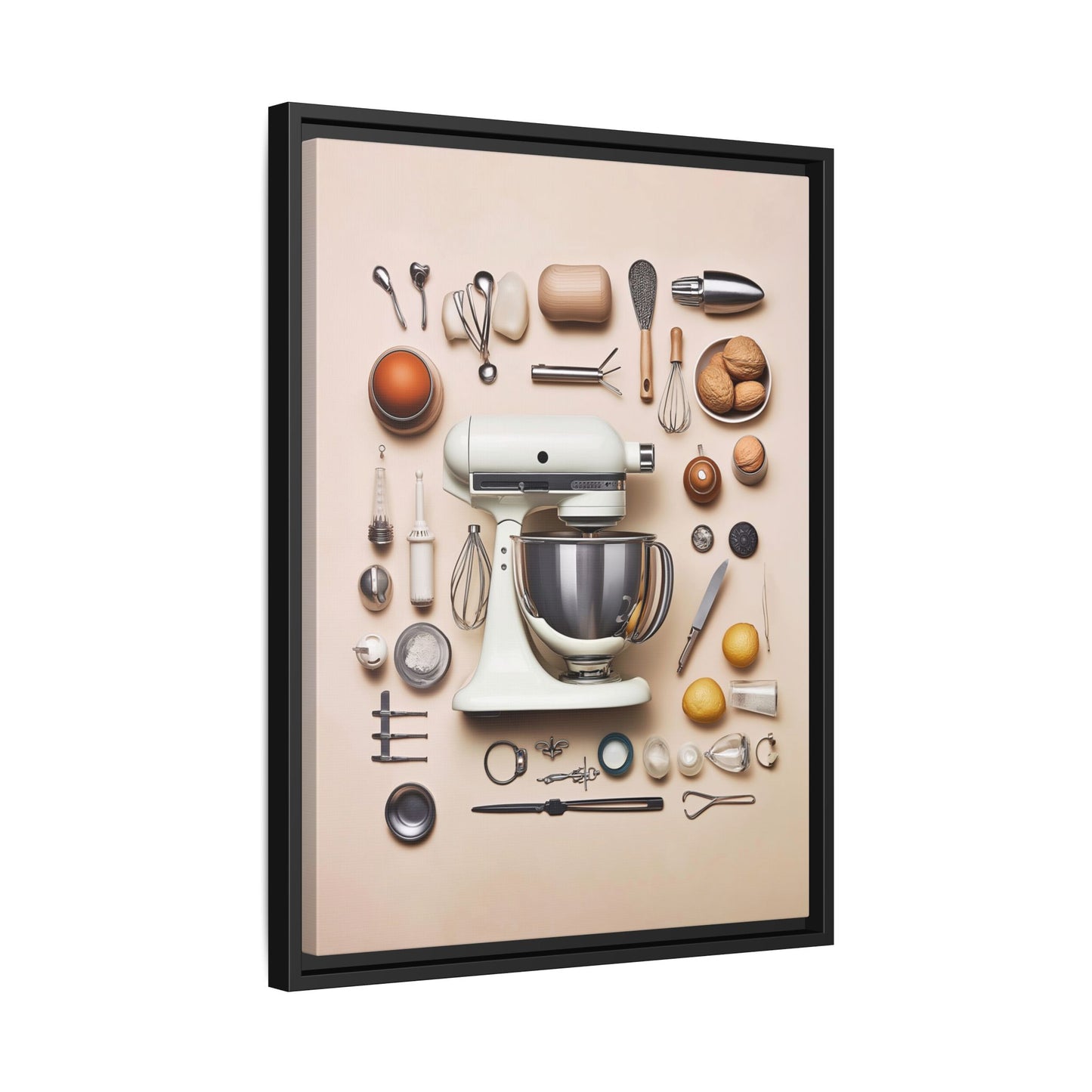 Shaker Shaker Framed Canvas