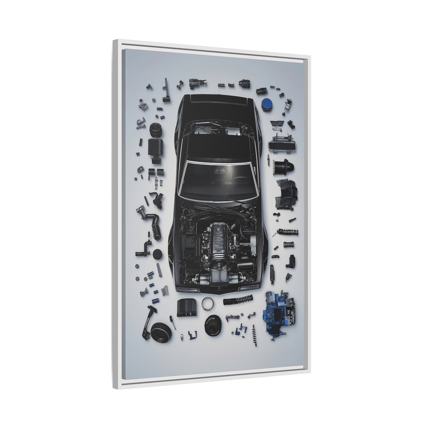 Chevrolet Chevelle SS Framed Canvas