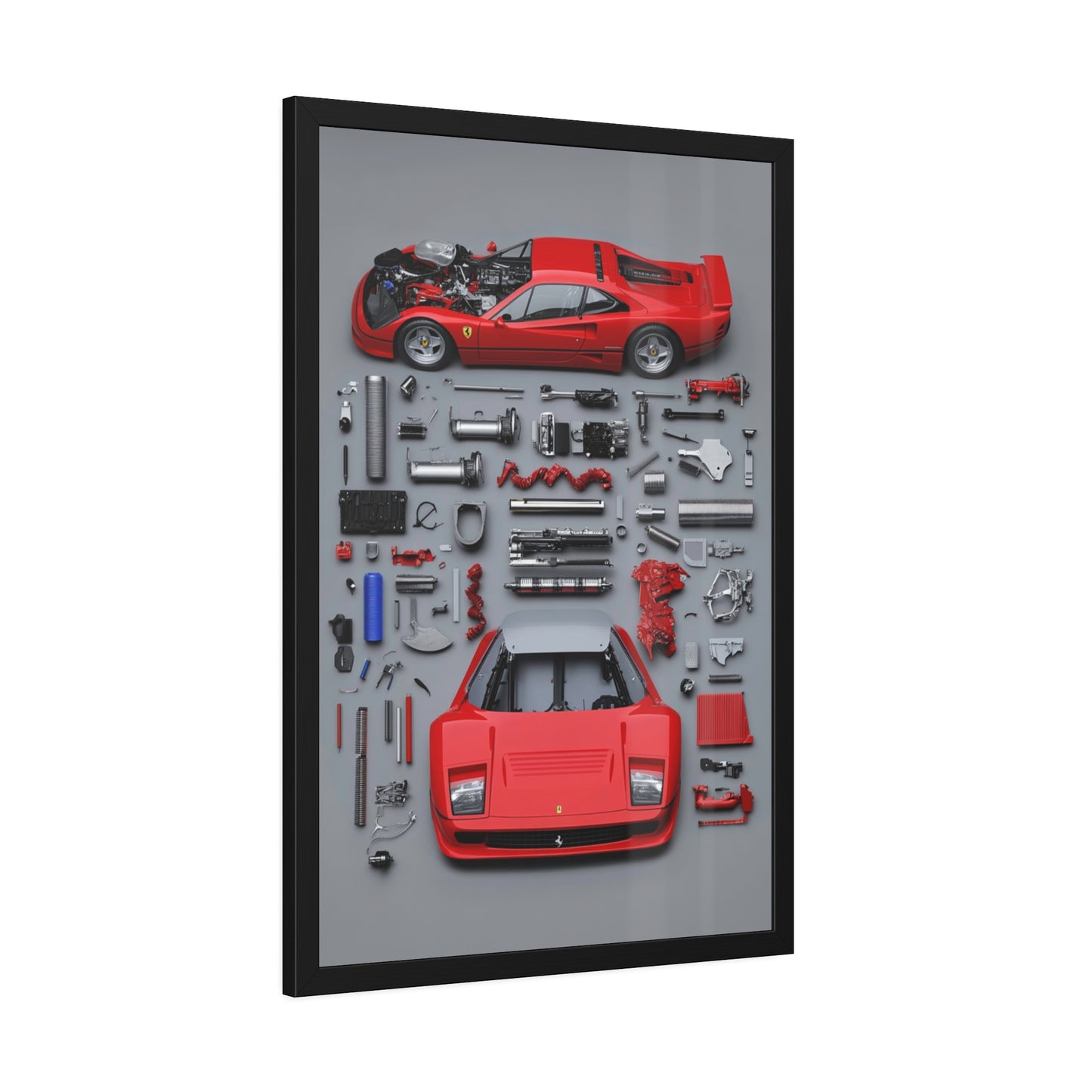 Prototype Classic Ferrari Framed Poster US