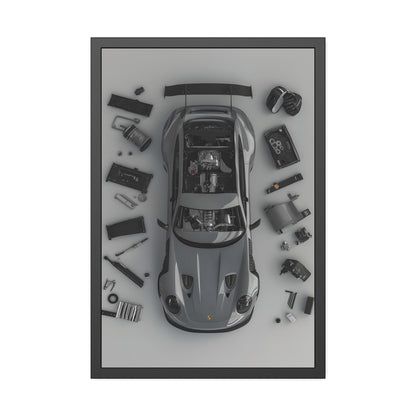 Porsche GT3RS Framed Poster US