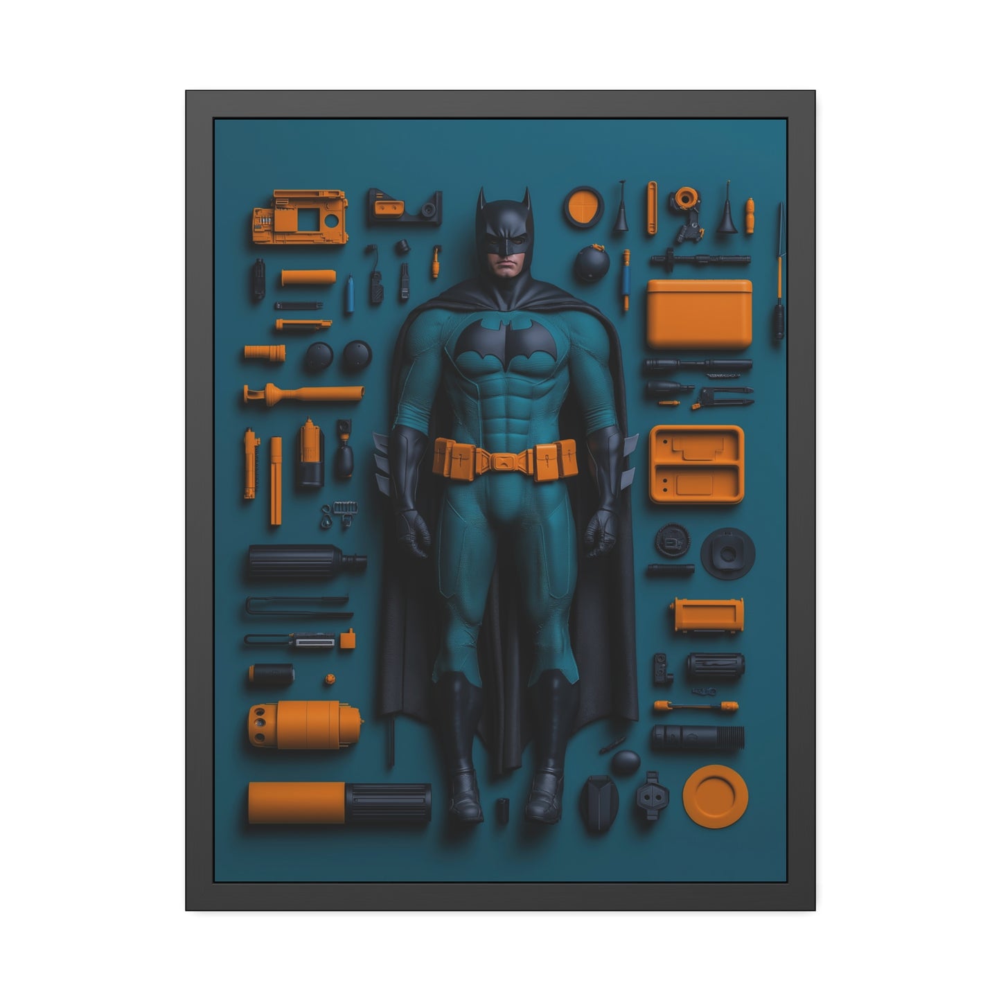 Bat man Framed Poster US
