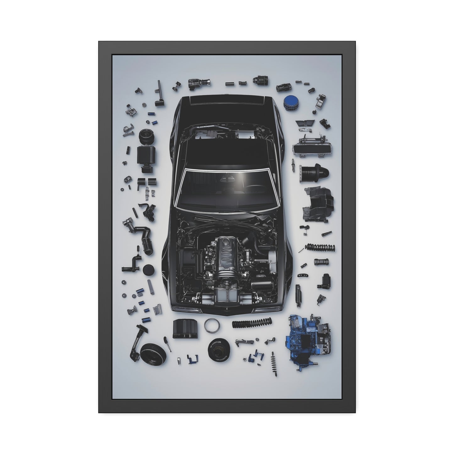 Chevrolet Chevelle SS Framed Poster US