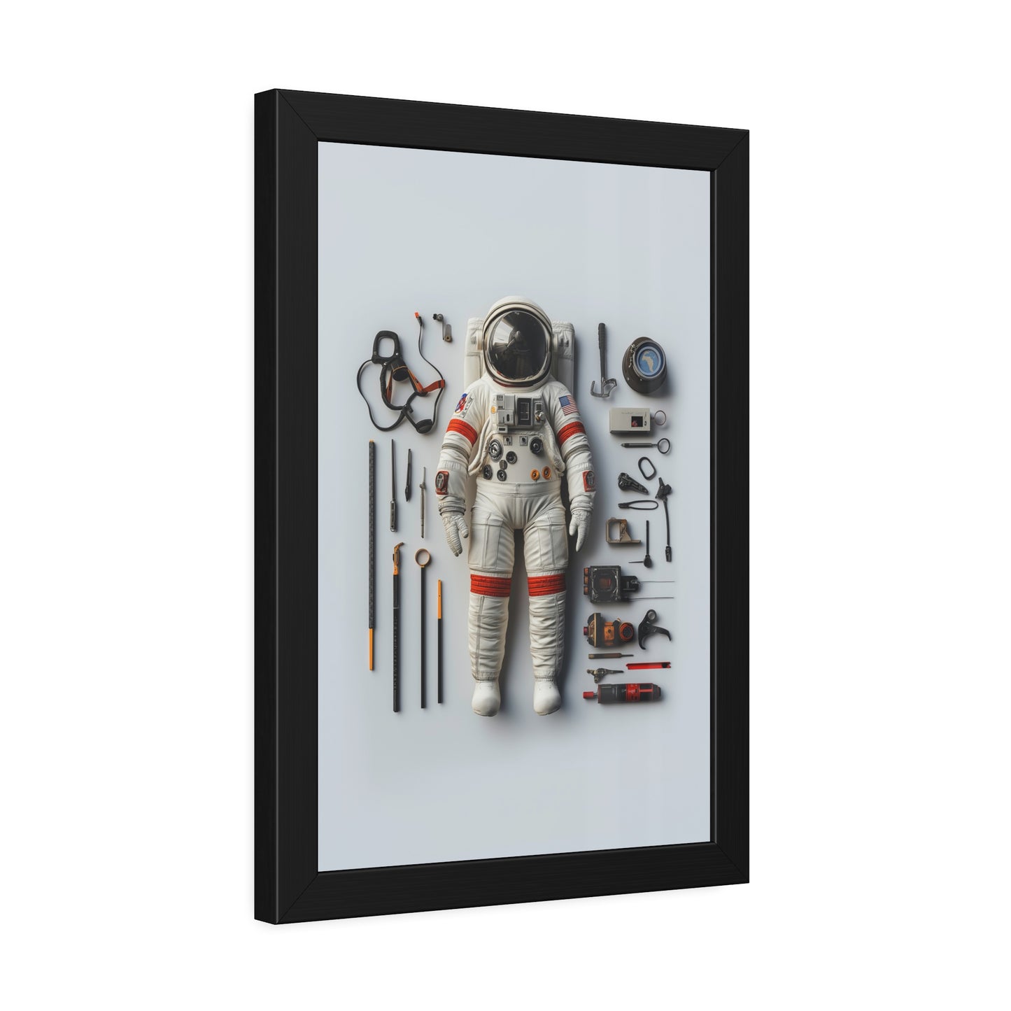 Astronaut Apollo Framed Poster US