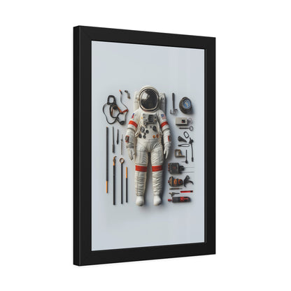 Astronaut Apollo Framed Poster US