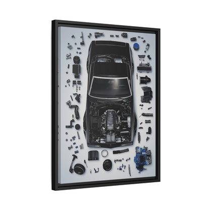 Chevrolet Chevelle SS Framed Canvas