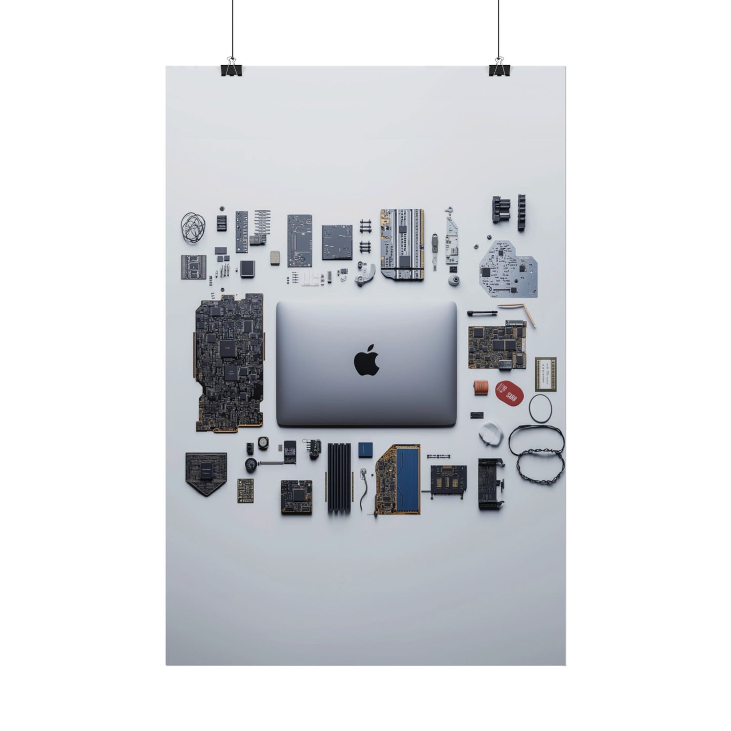 Grey Mac Rolled Poster