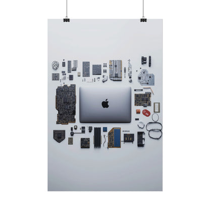 Grey Mac Rolled Poster