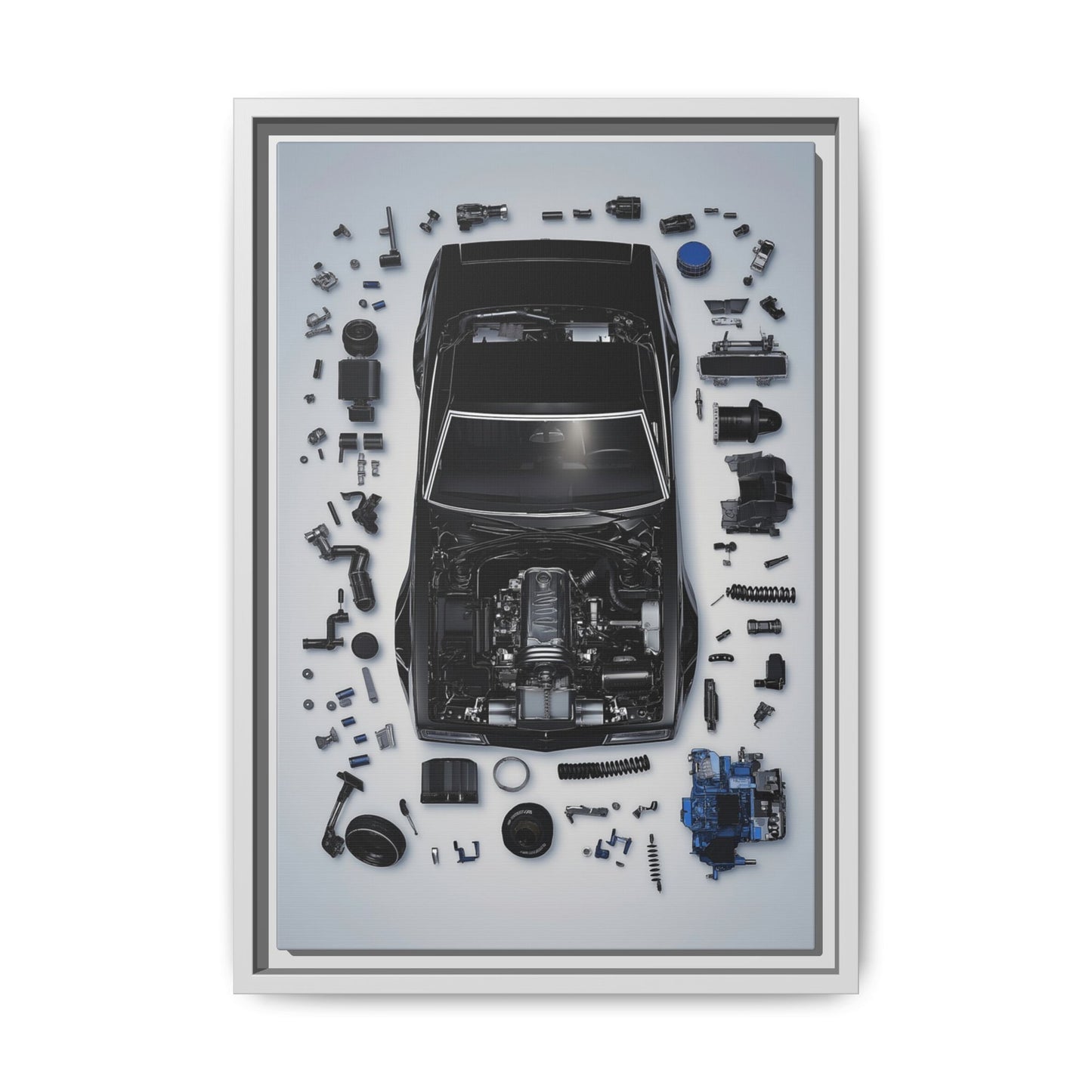 Chevrolet Chevelle SS Framed Canvas