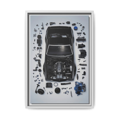 Chevrolet Chevelle SS Framed Canvas